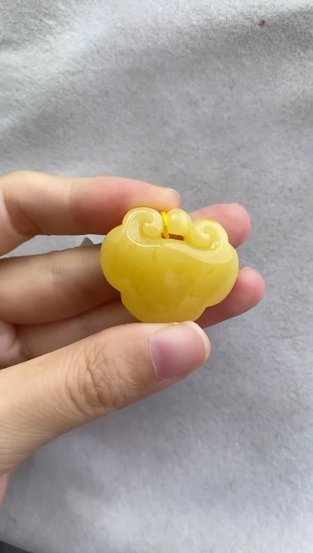 裸石琥珀未镶嵌10926094-吊坠