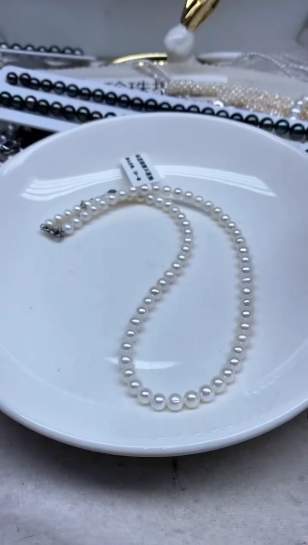 颈饰未镶嵌淡水珍珠6-7