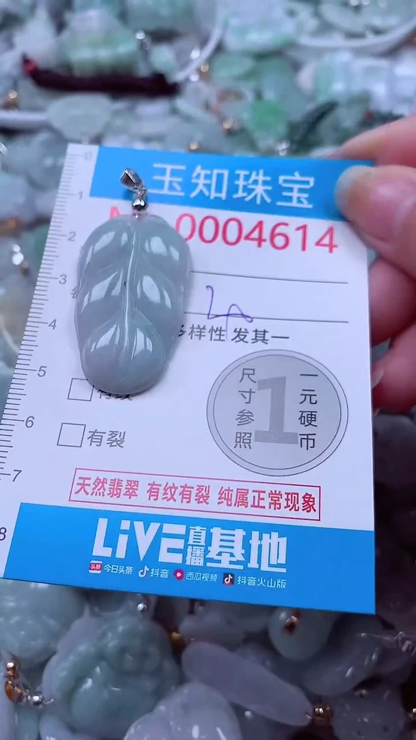 吊坠(不含链)未镶嵌翡翠4614