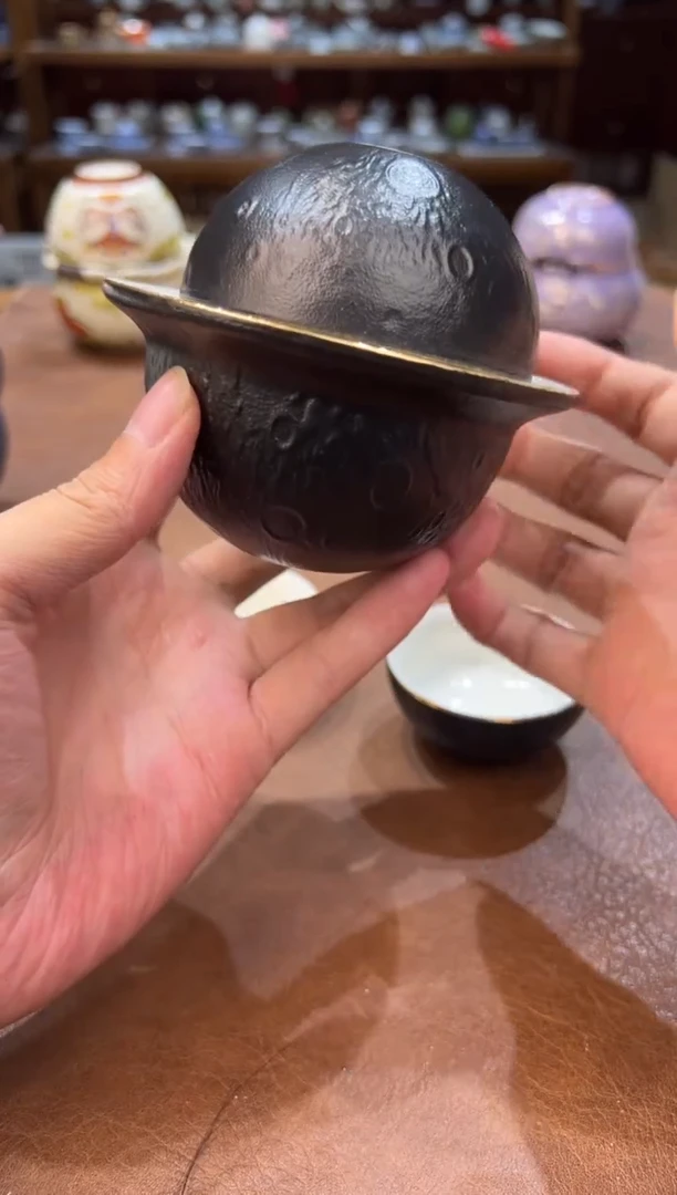 真的很便宜超好看会开片的旅行茶具