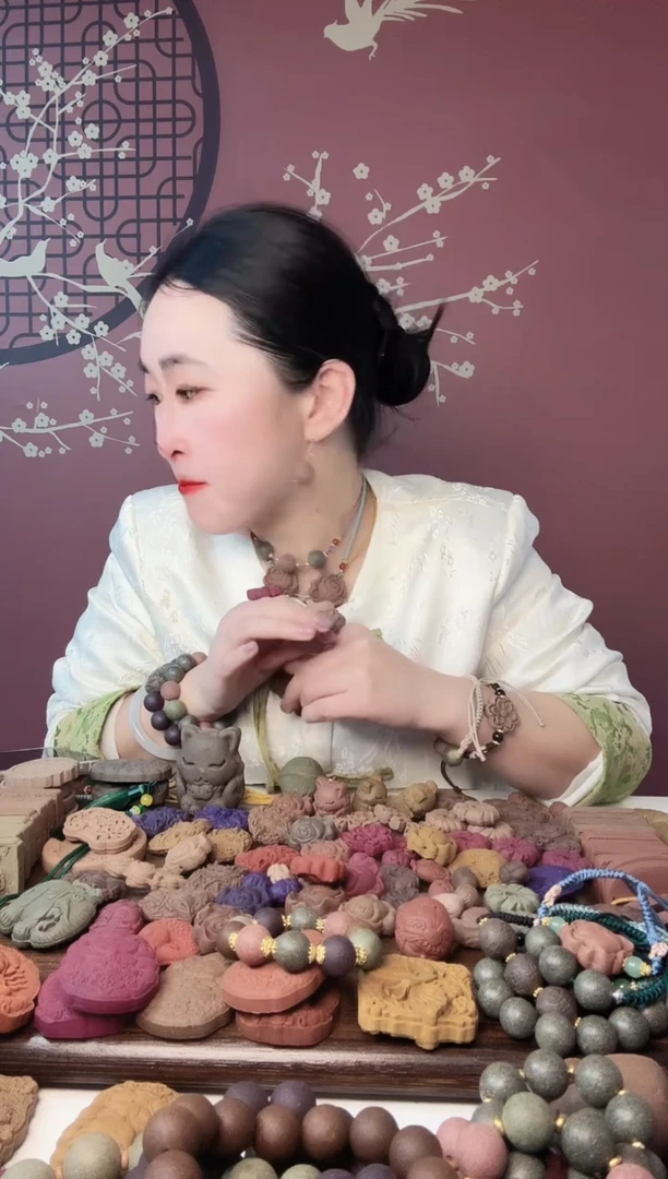 【闪购商品】泥塑1.5八月金桂2颗单珠（不带绳）