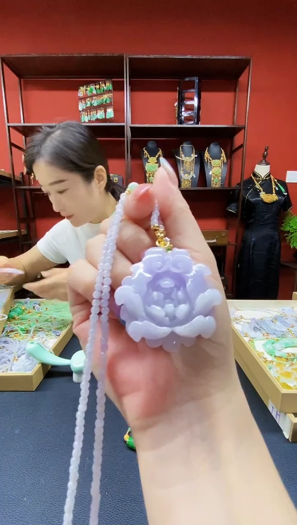 颈饰未镶嵌翡翠翡翠吊坠