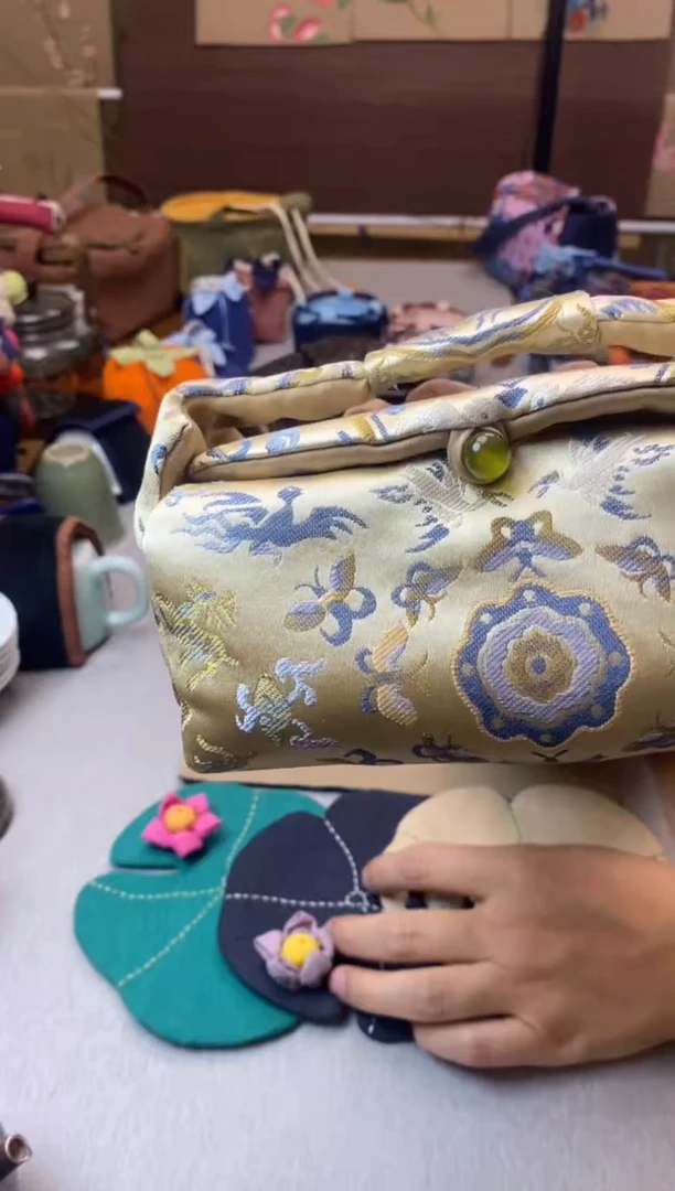 1壶1杯袋（鹤鹿同春）