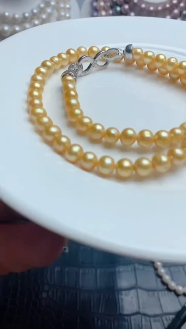 淡水珍珠未镶嵌颈饰2118