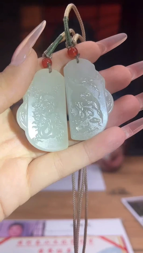 和田玉未镶嵌颈饰A559