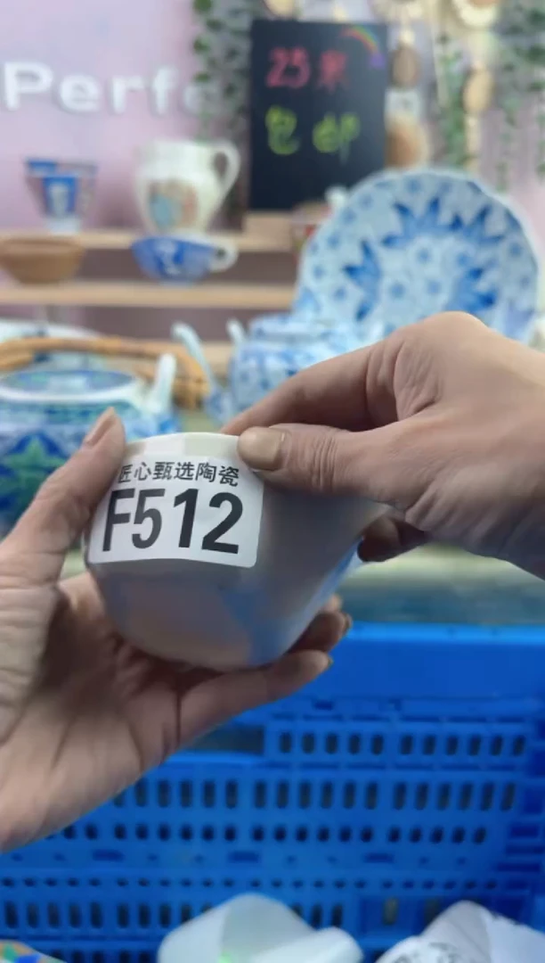 瓷片雨*子         F512