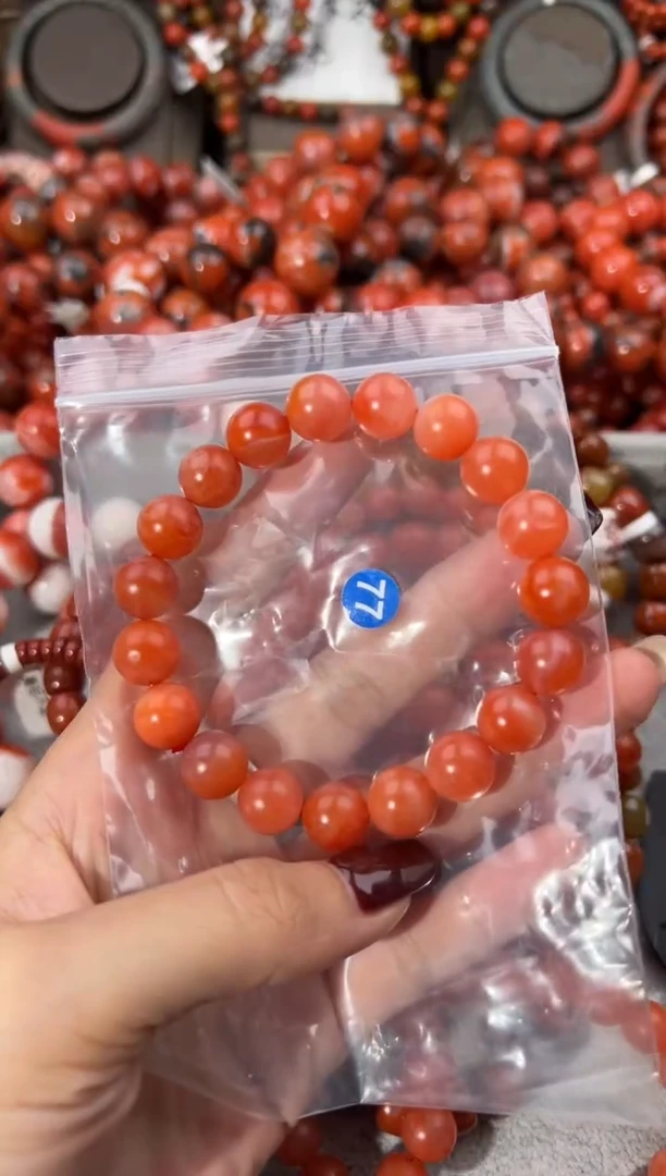 未镶嵌手串南红玛瑙11+