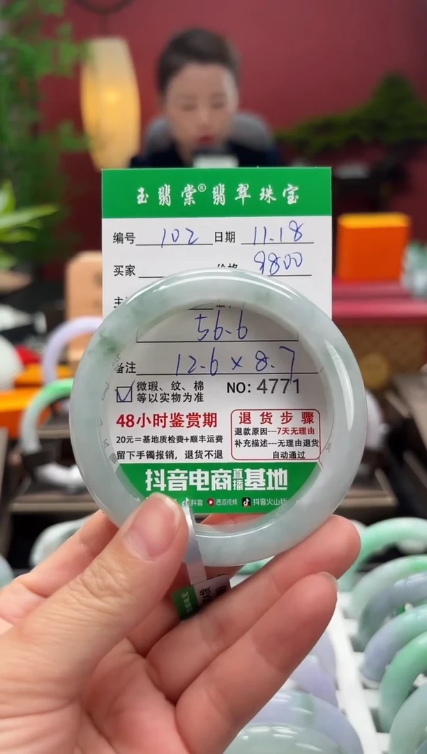 未镶嵌手镯翡翠翡翠102