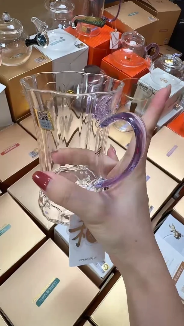 @@禾器晶彩幻蝶杯浅紫色