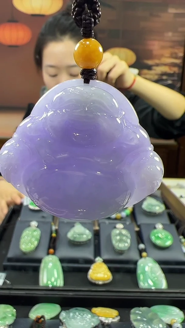 未镶嵌挂件翡翠佛公
