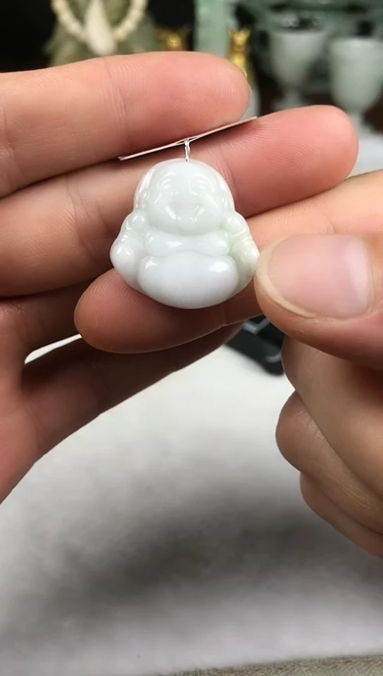 未镶嵌挂件翡翠佛公