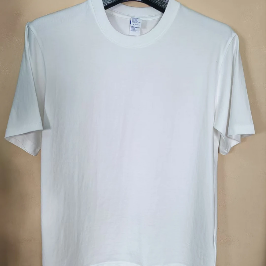 AMRUL 服装店  2039 体恤  黑白 两个色 材料棉夏季纯色