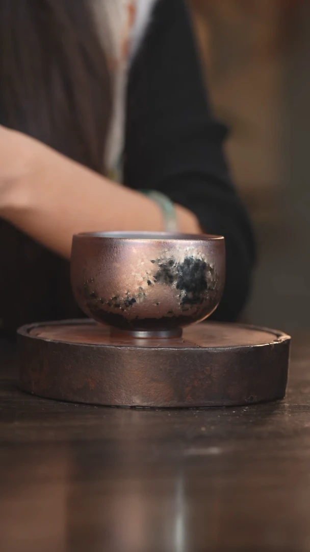 【闪购商品】杯84柴房陶瓷丨龙鳞缸杯