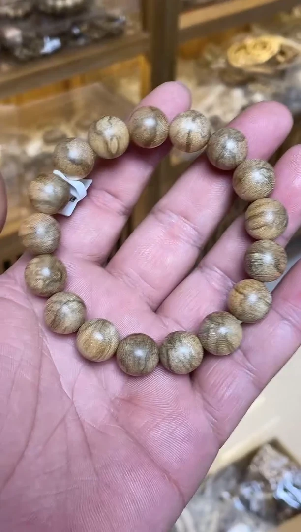 手串沉香达拉干圆珠单圈虎皮纹1.3多样性发其一