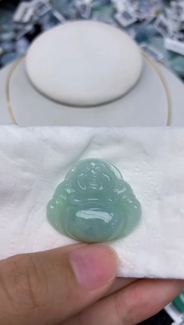 翡翠挂件未镶嵌天然翡翠a货