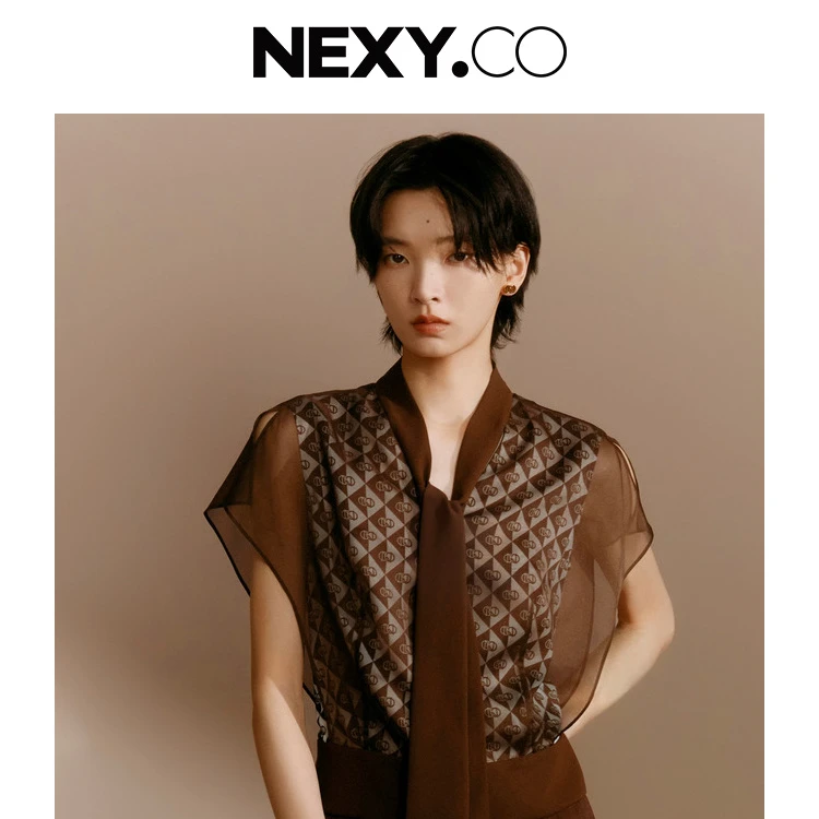 NEXY.CO/奈蔻梭织|套头小衫|仲夏出游|夏季|XD02291C7