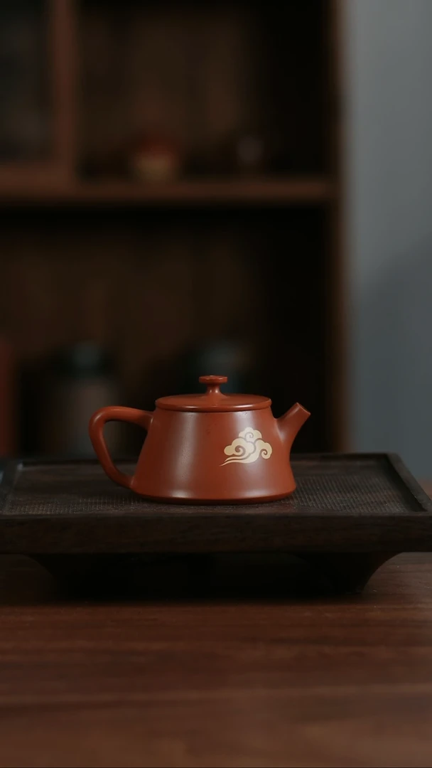 【闪购商品】二生陶作100cc祥云石瓢