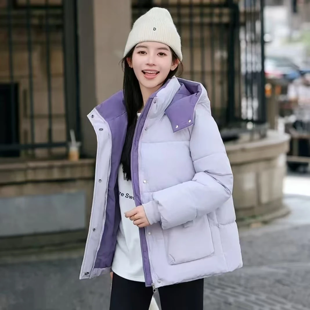 《雪花漫漫》氛围感女神·撞色系外套专属