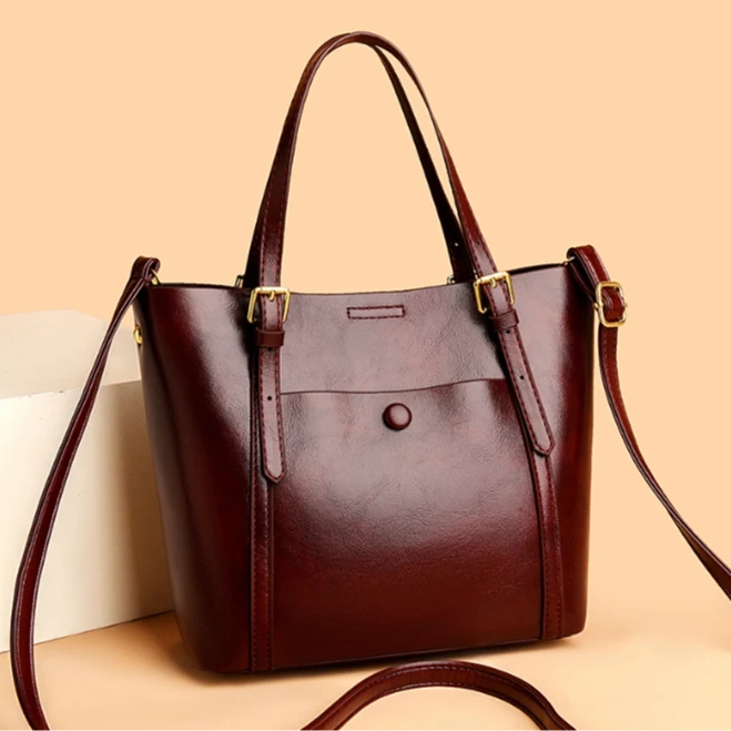 【长23高21.5厚9】时尚单肩手提洋气百搭斜挎包9090红色