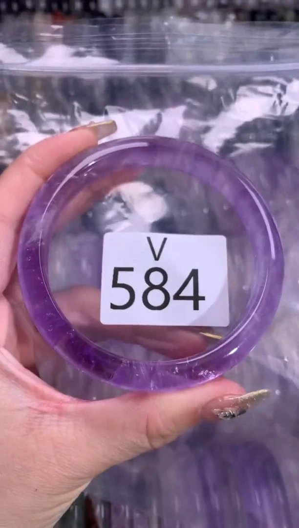 【闪购商品】水晶水晶手镯未镶嵌584-64