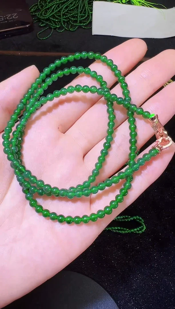 翡翠未镶嵌颈饰天然a货翡翠成品多样性发其一