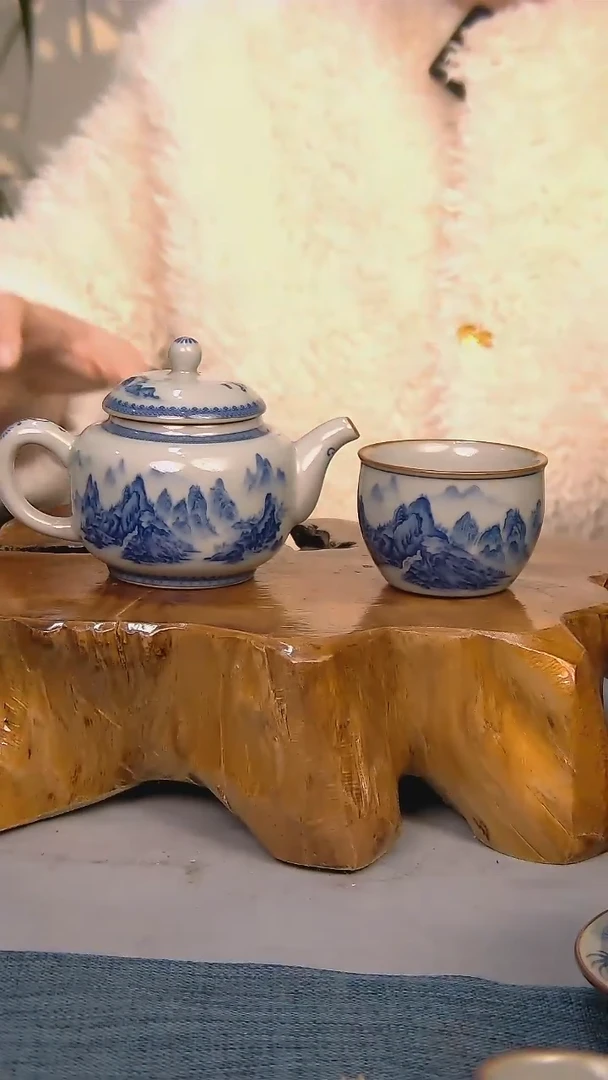 【闪购商品】简装家用款2件套 陶瓷家用茶具系列