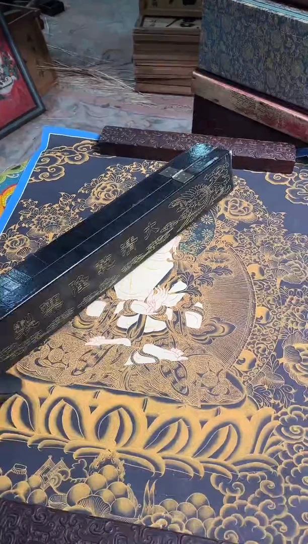 卷轴画路路的唐卡tk160