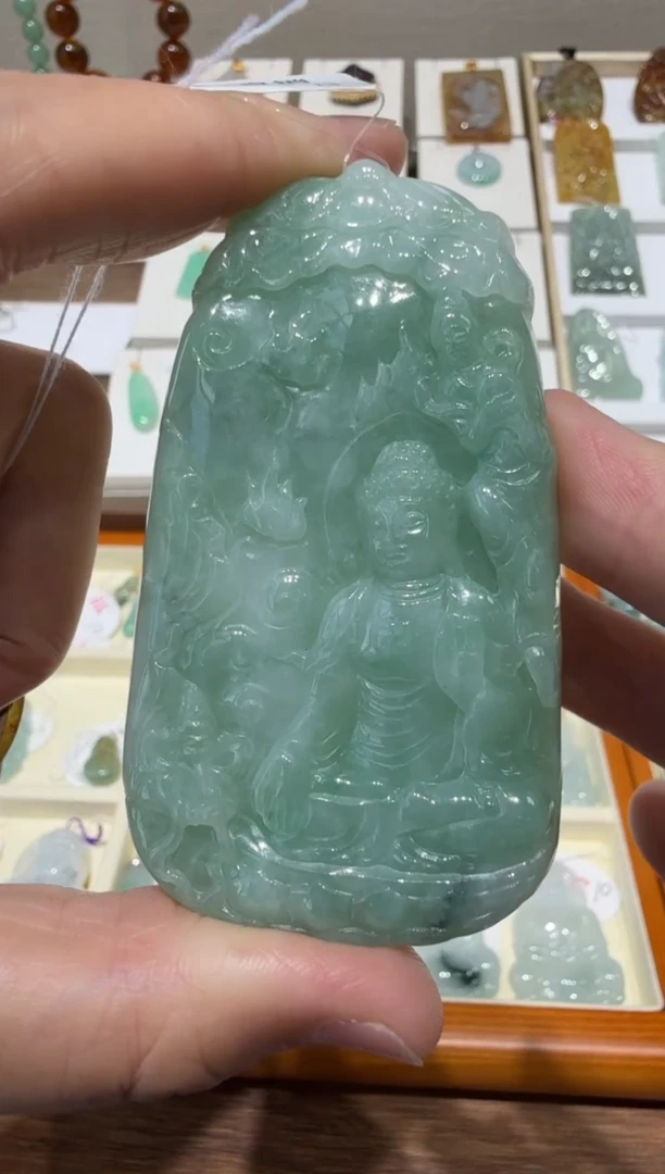 未镶嵌挂件翡翠A货翡翠多样性孤品