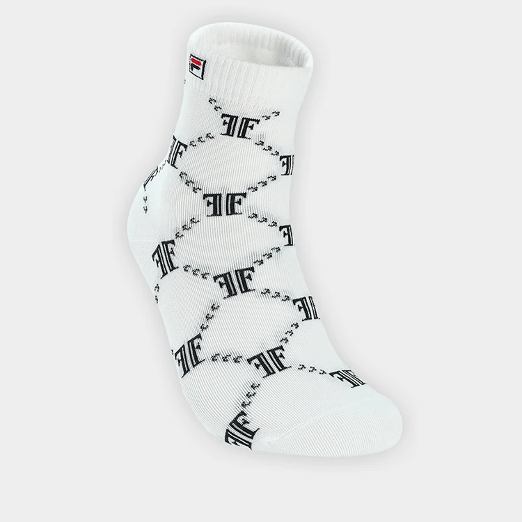 斐乐【舒适中筒袜】女袜春季新款时尚运动袜透气休闲袜F13W448361F