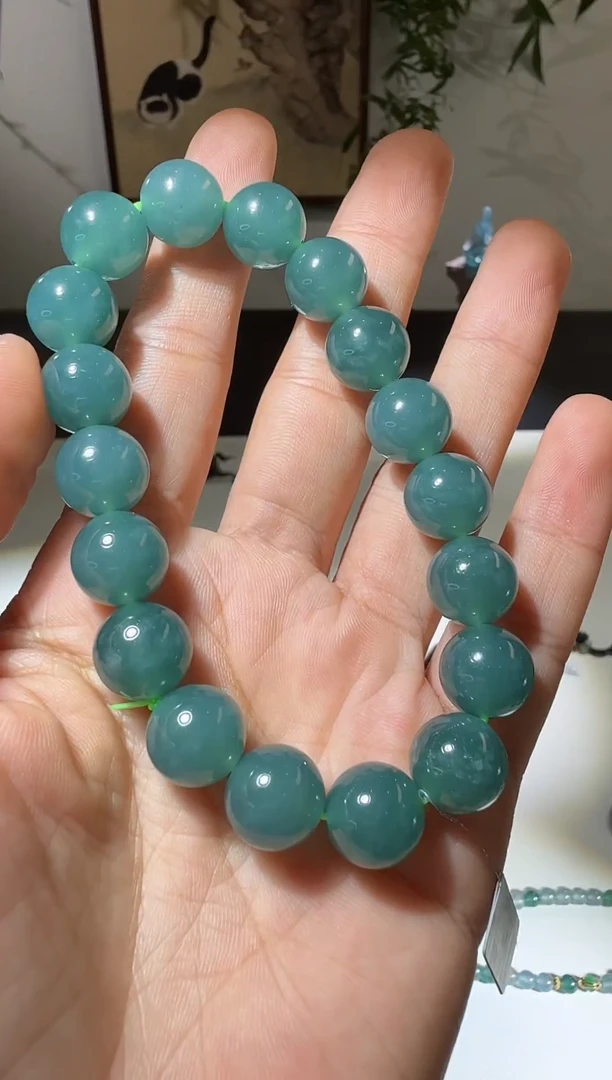 未镶嵌手串翡翠手串-多样性发其一