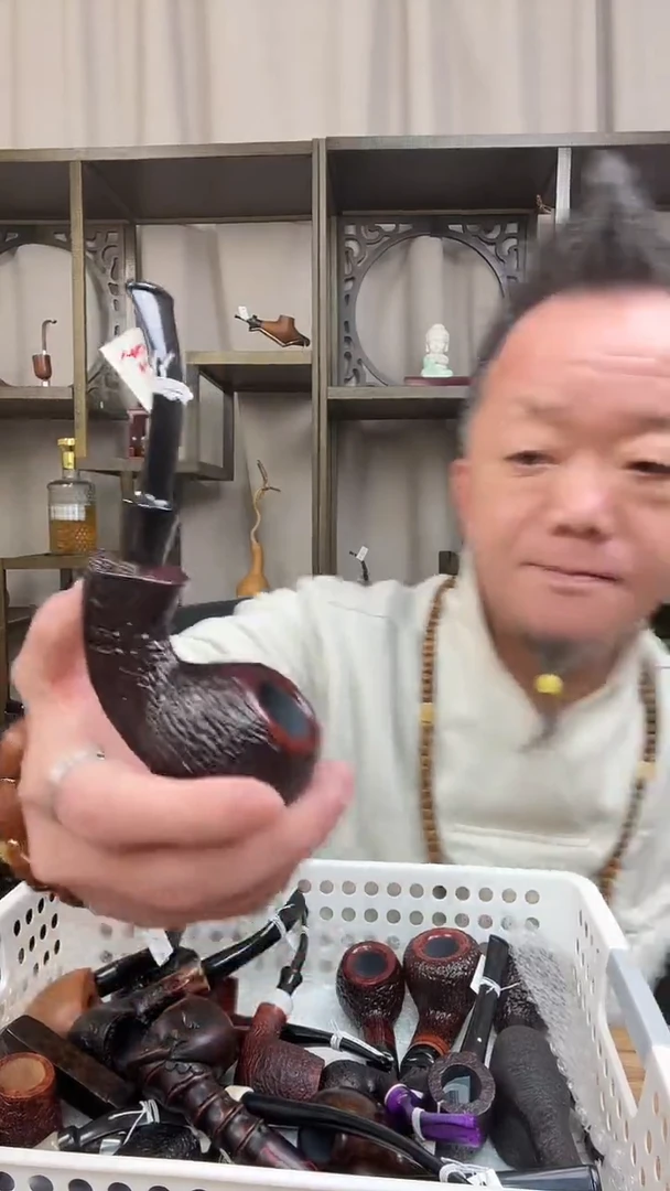 d2纯手工石楠木烟斗