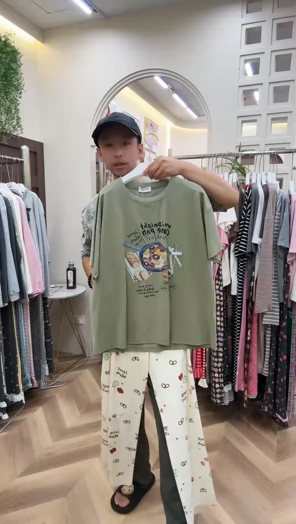 棉半袖长裤145斤以下