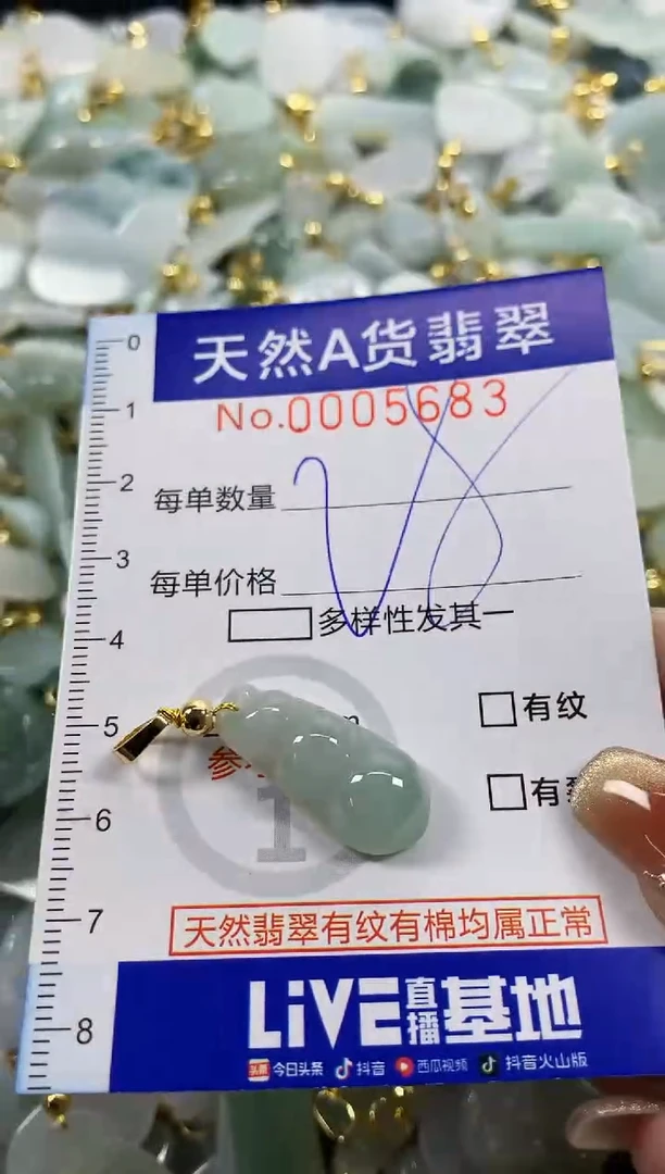 颈饰未镶嵌翡翠天然A货翡翠