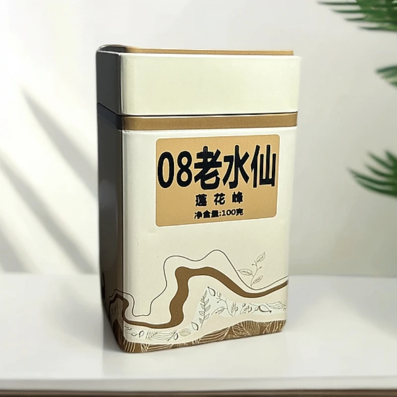 【解茶人】2008年老水仙莲花峰福建武夷山水仙100g罐装
