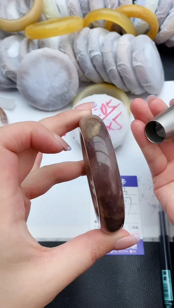 石英质玉未镶嵌手镯63+56/57