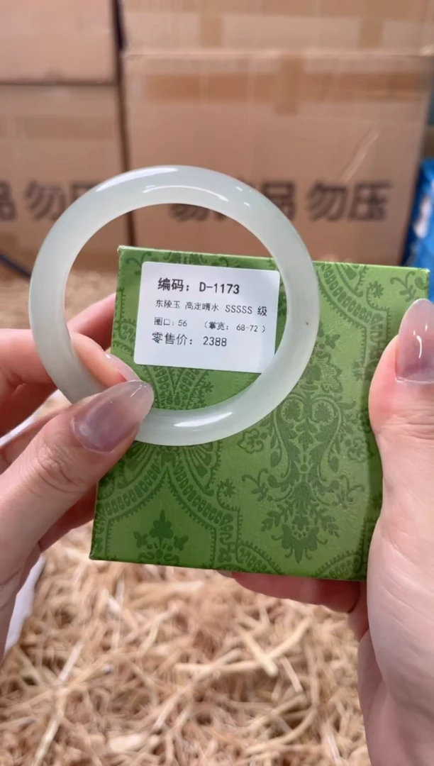 未镶嵌手镯石英质玉D-1173