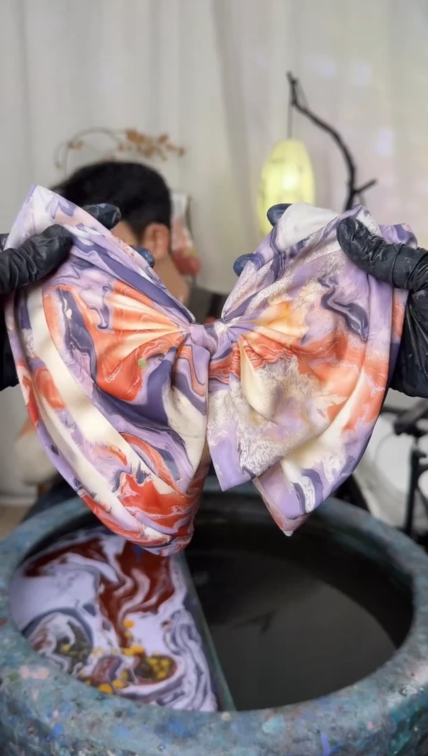 966 姹紫嫣红 三层蝴蝶抓夹