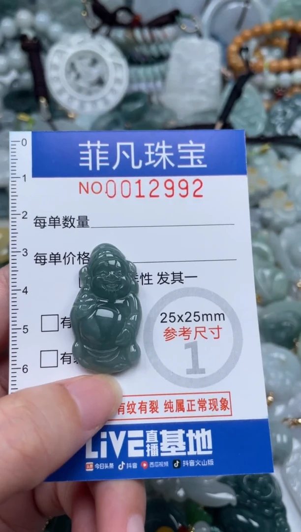 颈饰未镶嵌翡翠12992