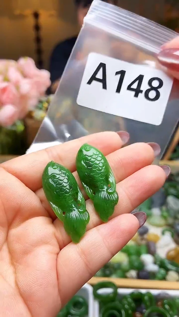 颈饰未镶嵌和田玉豆*1