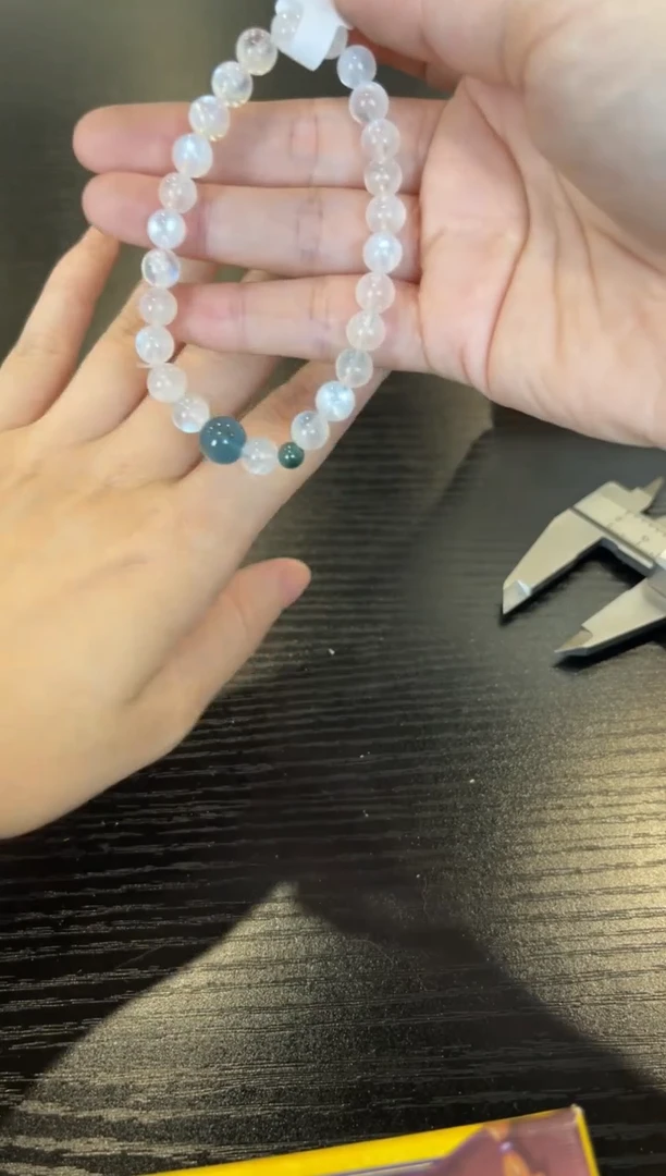 未镶嵌手链月光石J530 白月光手链