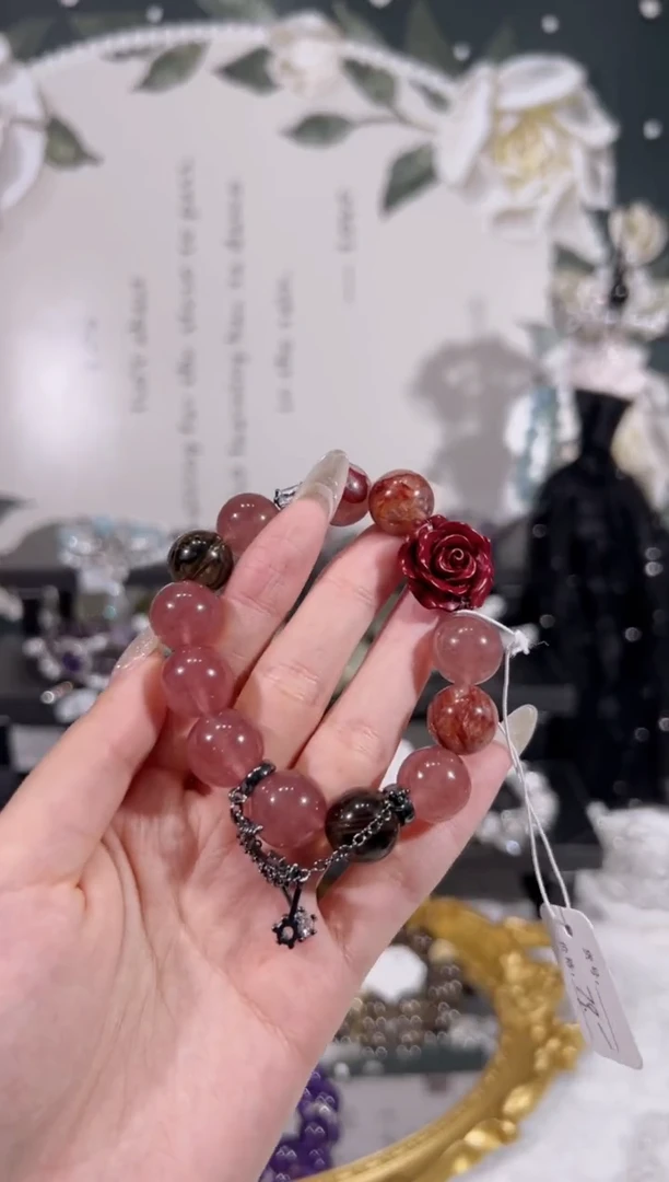 【闪购商品】水晶手链未镶嵌天然水晶默认微瑕 多样性发货发其一