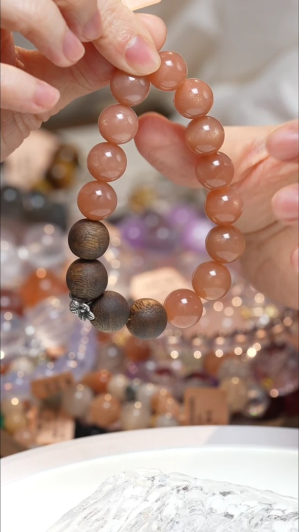 未镶嵌手串月光石橙月光手串·MM0025NOV052L153