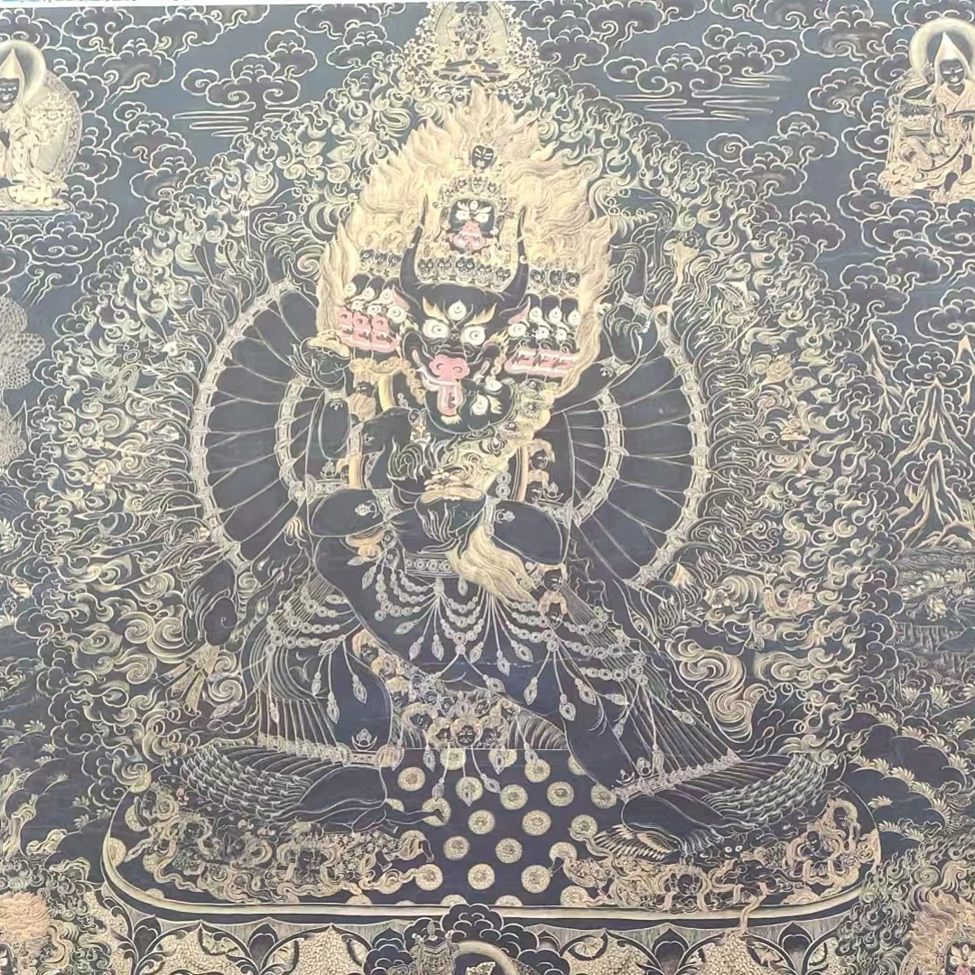 《大卫的金刚》元亩文化精品唐卡aa9