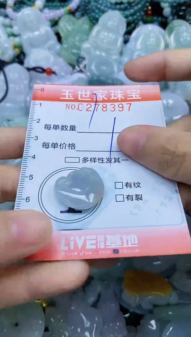 翡翠未镶嵌颈饰闪购0278397