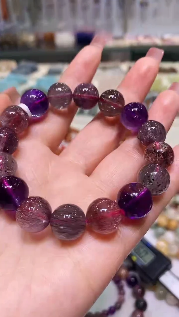 未镶嵌手链水晶多样性发其一超七13mm左右