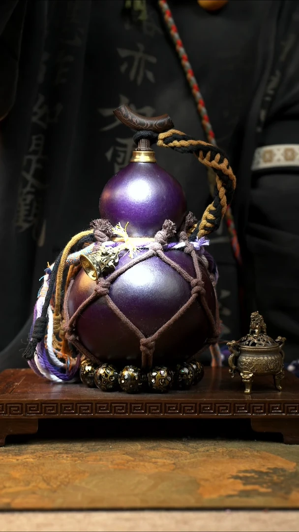 287大漆一物一拍记葫堂出品【不带手串】