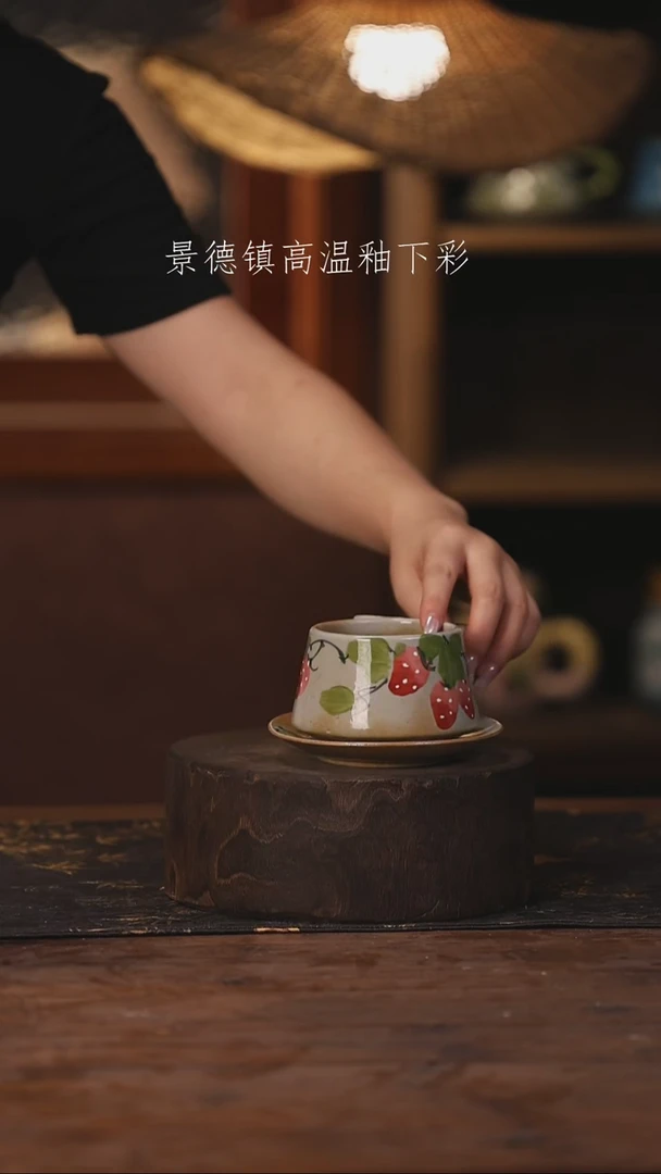 景德镇高温釉下手绘陶瓷