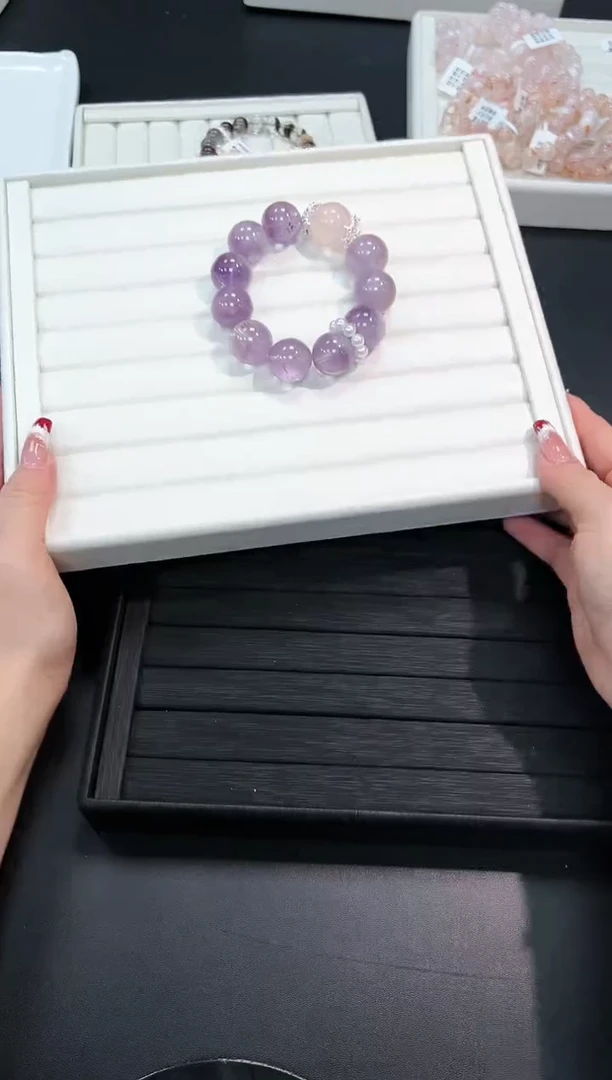 【闪购商品】水晶手串未镶嵌40b多样性发其一/1条默认微瑕