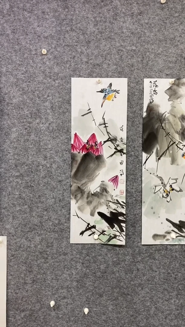 国画尚定固国画作品