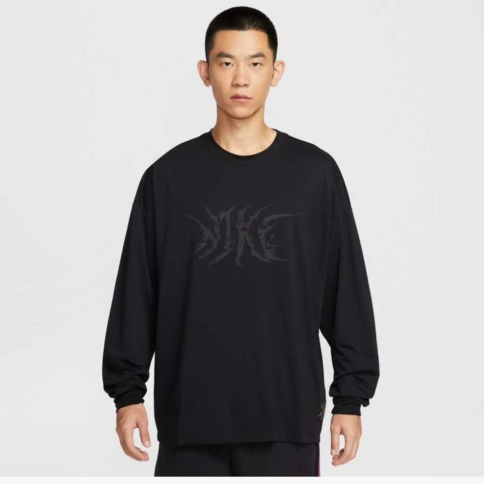 【滔搏联动】NIKE/耐克男子 NKDF STREET针织无领长T恤T HV3344-010